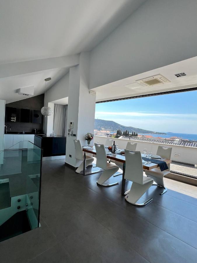 شقة Luxury Laurus Penthouse With Awesome Sea View Primošten المظهر الخارجي الصورة